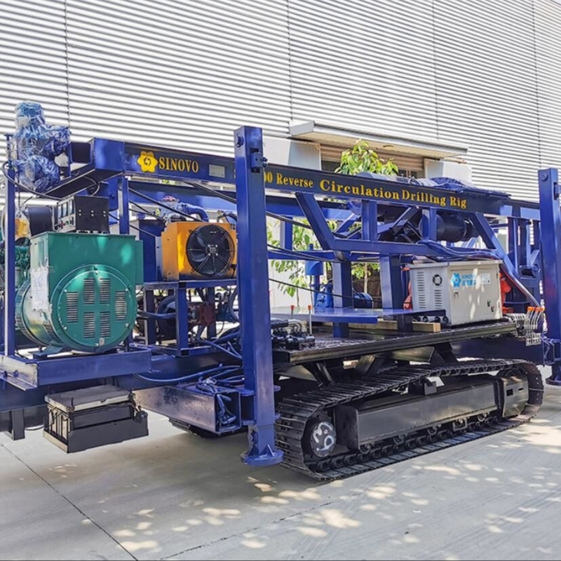12000N.m Spindle Torque Reverse Circulation Drilling Rig for Tough Drilling Conditions