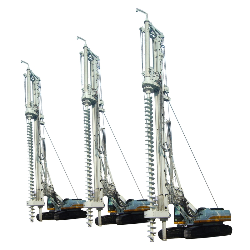 20m depth Hydraulic Mast Triangle Supporting Structure CFA Drilling Rig/CFA piling machine