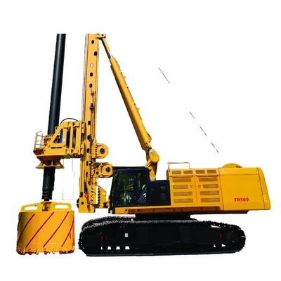 Độ sâu 130m Máy khoan quay đường kính lớn 4m cho công trình xây dựng TR500D được gắn trên đế CAT nguyên bản