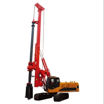 Máy khoan lỗ khoan chi phí thấp Máy đóng cọc CFA thủy lực 100kN.m để khoan vi mô