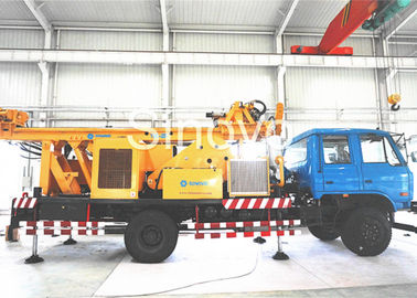 Máy khoan giếng nước thủy lực đầy đủ đa chức năng / giàn khoan lõi, khoan sâu 650m