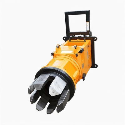 Máy phá đống thủy lực với 20L/min Max Cylinder Required và 180mm Crowd Stroke để phá đống hiệu quả