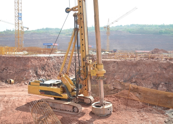 Thiết bị chuyên nghiệp Công trình xây dựng Hệ thống thủy lực đầy đủ CAT Chassis Cọc giàn khoan Soilmec