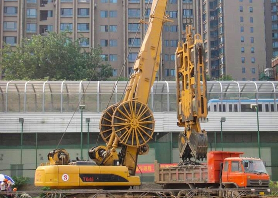Thi công máy đào tường 261KW