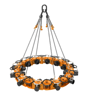 Máy cắt bê tông thủy lực SPA5 để cắt cọc Cắt 120 cọc/8h Phá cọc tròn, Máy cắt cọc