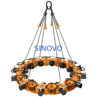 Máy cắt cọc thủy lực 1800mm Sử dụng với Máy xúc