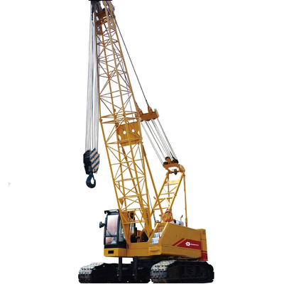 Cần cẩu bánh xích thủy lực CQUY800 58m Cần cẩu 25 tấn