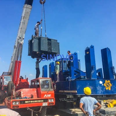 320tf 60kw Bộ điều khiển cọc tĩnh thủy lực 6,8m / phút
