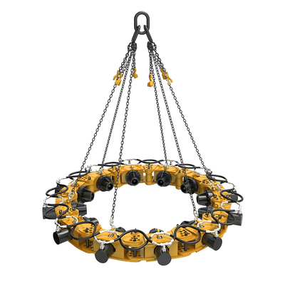 Máy cắt cọc thủy lực SPA5 đường kính 1000mm cho cọc móng tròn để phá cọc bê tông